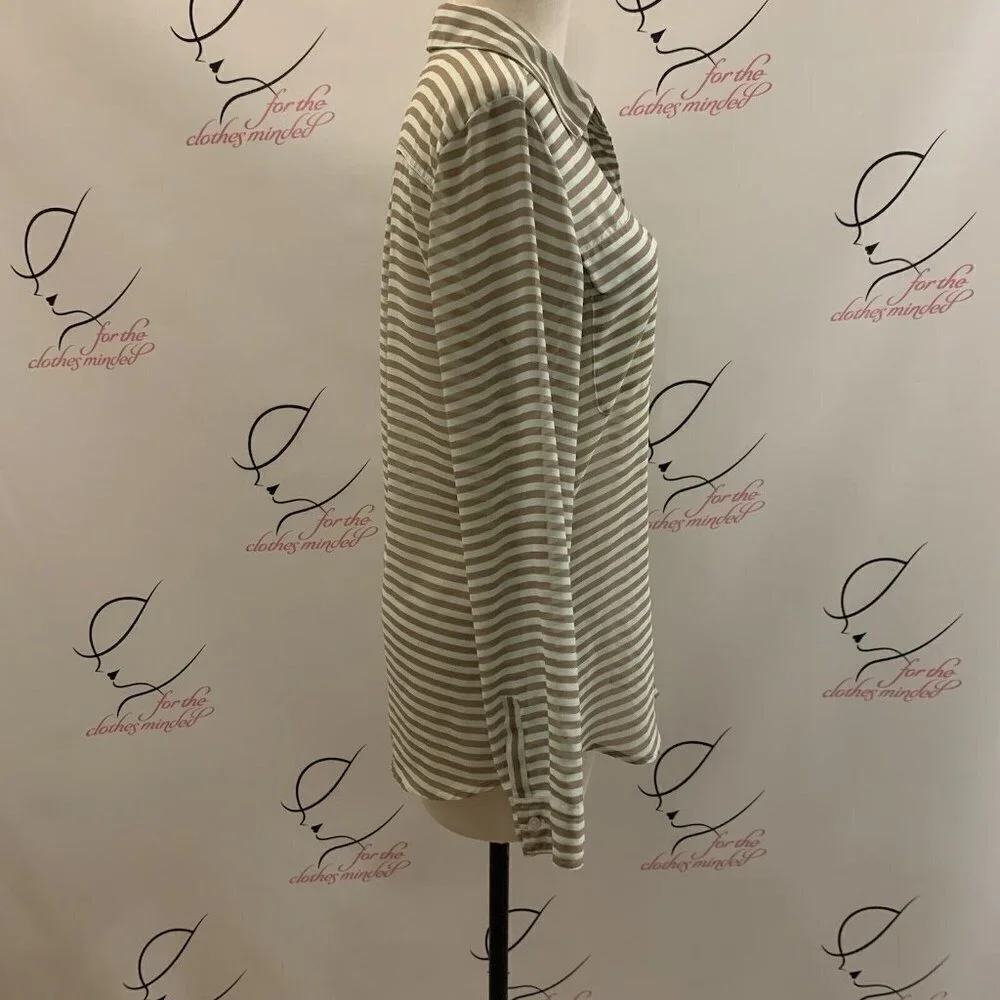 Old Navy. Size SP. Long Sleeve, Button Down, Sheer Shirt. Button Cuffs. B22 - Picture 4 of 7